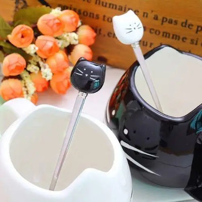Tasse Moustache Chat