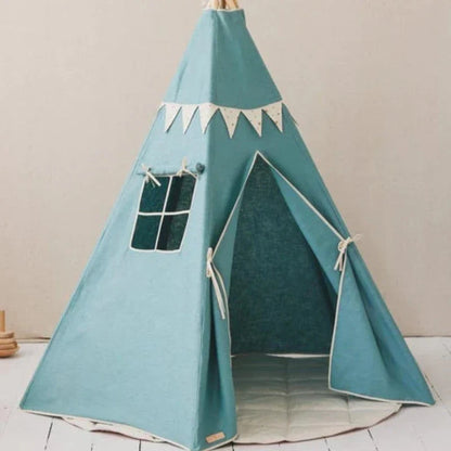 Tente tipi Gold Star avec guirlande