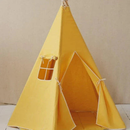 Tente tipi en lin Honey