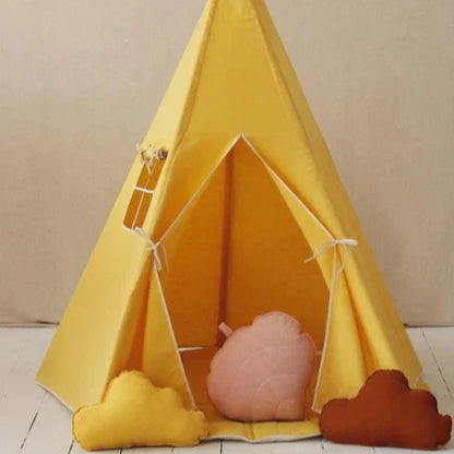 Tente tipi en lin Honey