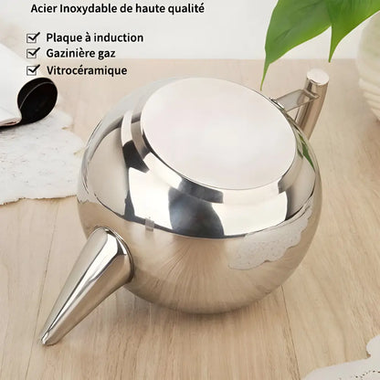 Théière en Acier Inoxydable Grand format