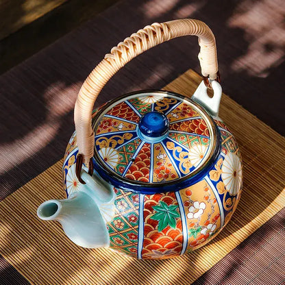 Théière en Céramique Colorée
