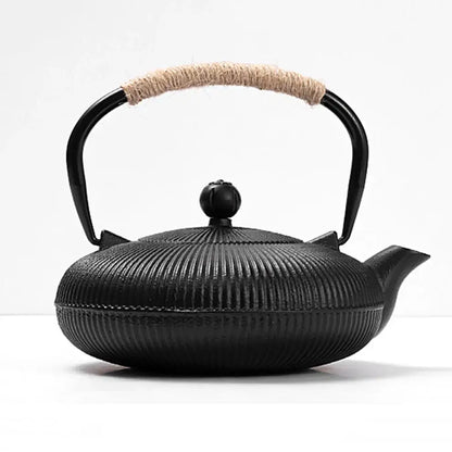 Théière en Fonte Plate