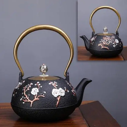 Théière en Fonte Sakura Artisanale