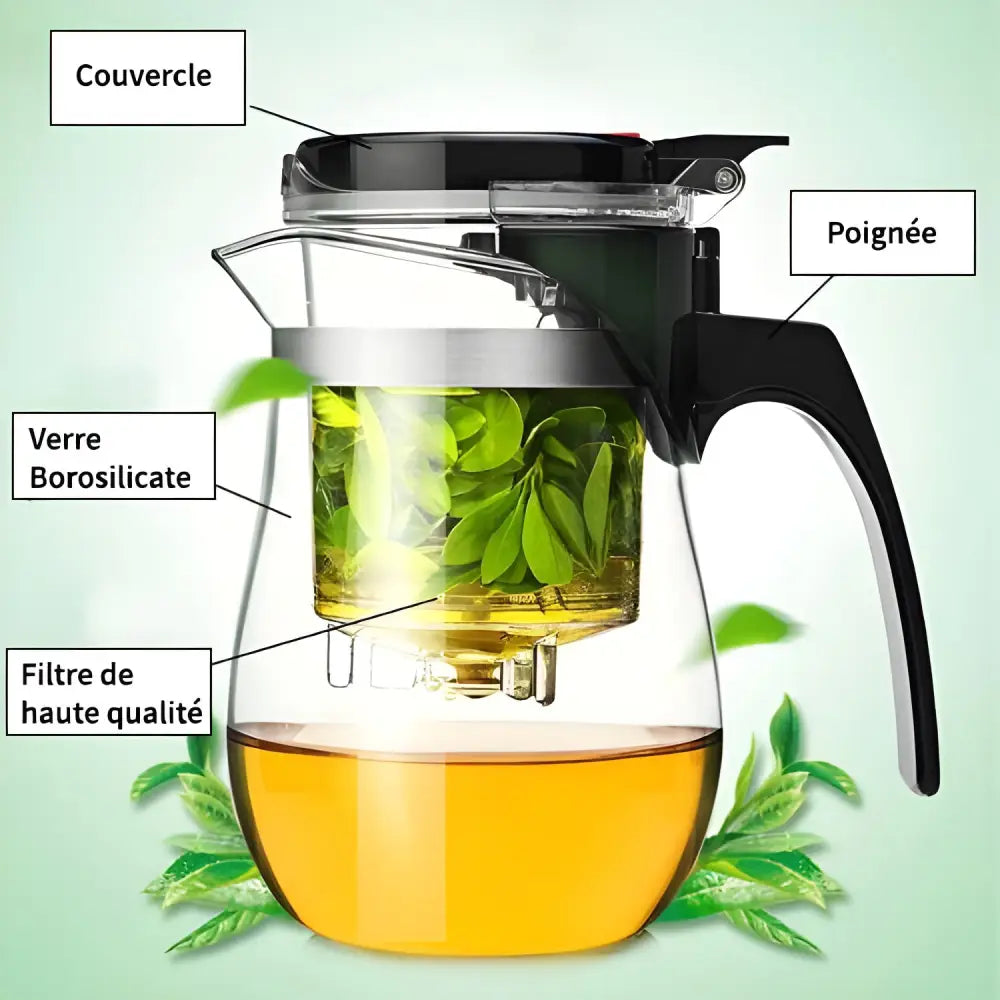 Théière en Verre 1 Litre