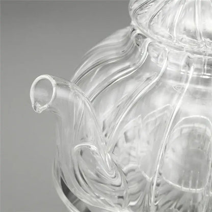 Théière en Verre Double Paroi