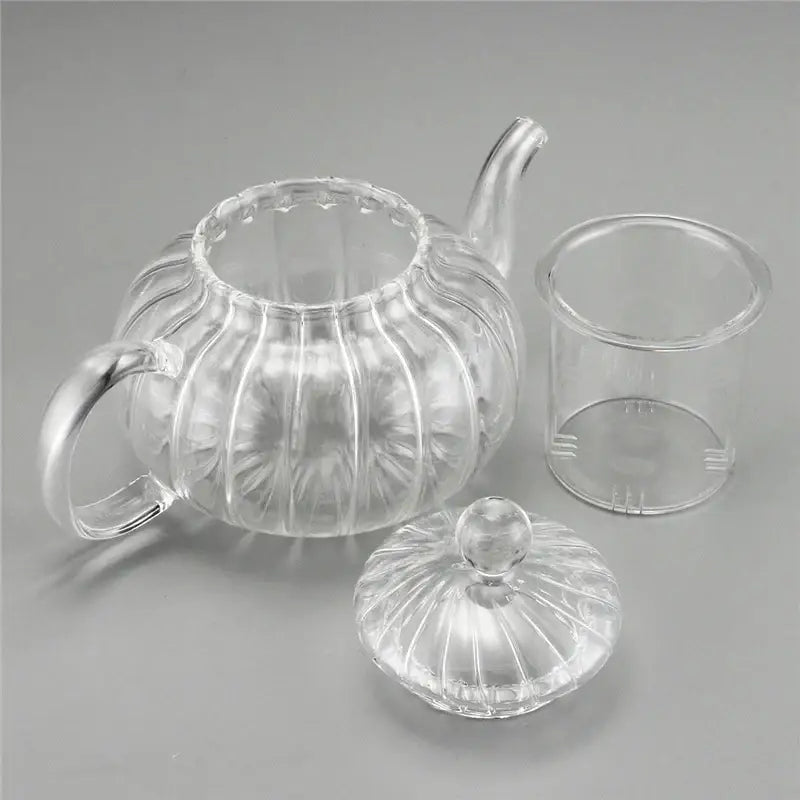 Théière en Verre Double Paroi