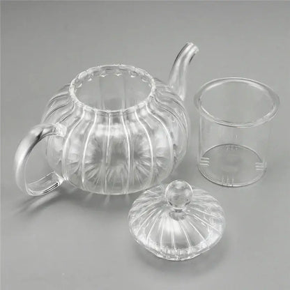 Théière en Verre Double Paroi