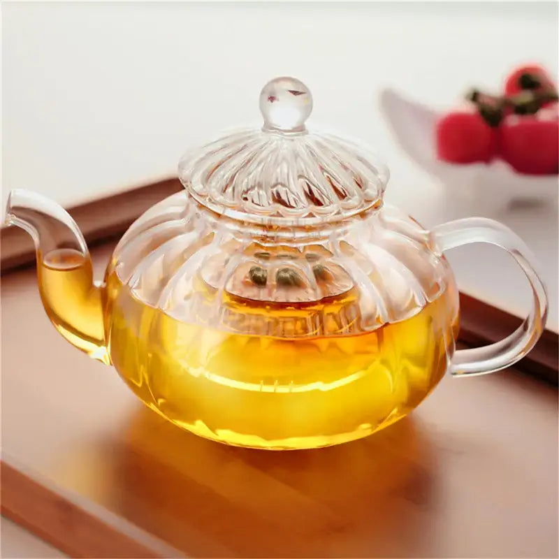 Théière en Verre Double Paroi