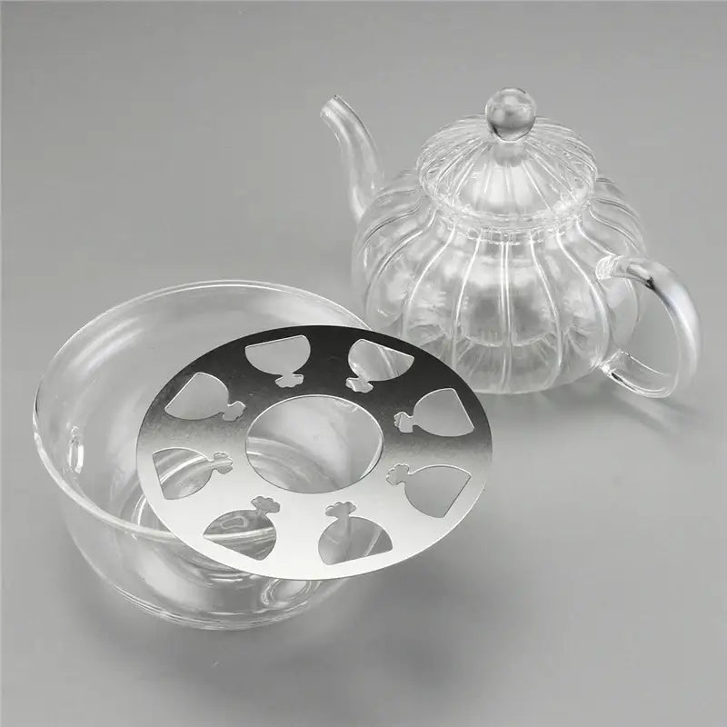 Théière en Verre Double Paroi