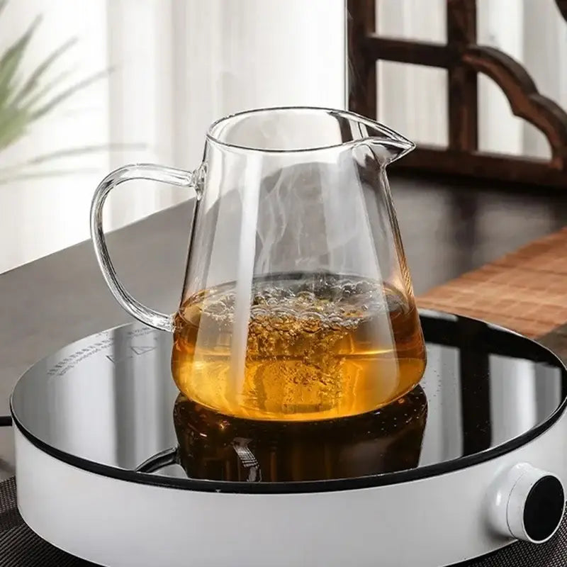 Théière en Verre et Inox