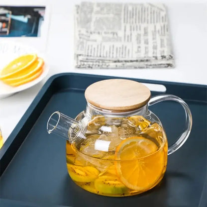Théière en Verre Familiale