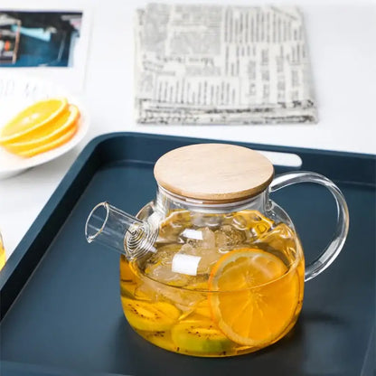 Théière en Verre Familiale
