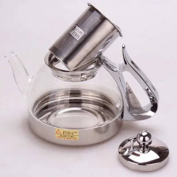 Théière en verre induction