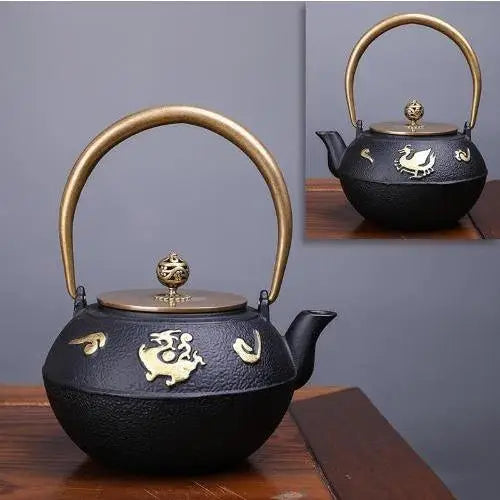Théière Fonte Décorative Dragon