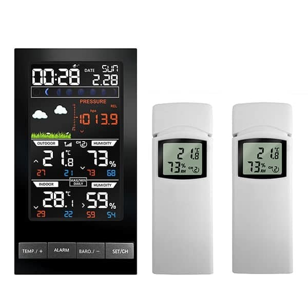 Thermo hygromètre multicanal [météo] - x2 capteurs