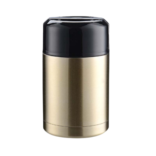 Boîte Thermos Alimentaire Dorée