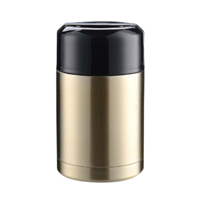 Boîte Thermos Alimentaire Dorée