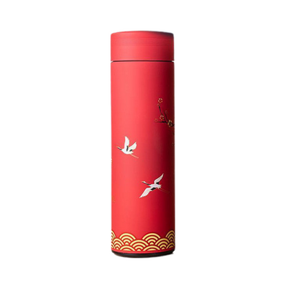 Bouteille avec Infuseur à Thé Rouge