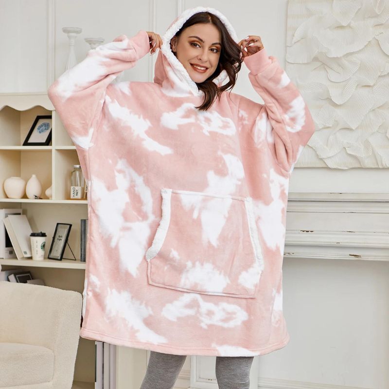 Sweat Plaid Femme Rose À Motif Blanc