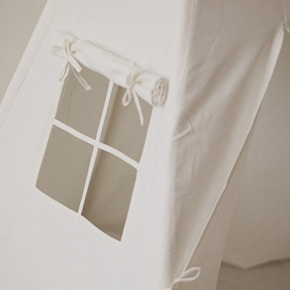 Ensemble Tipi et Tapis de feuilles « Blanche Neige »