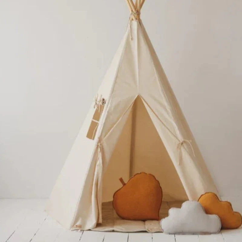 Ensemble Tipi et Tapis « beige »