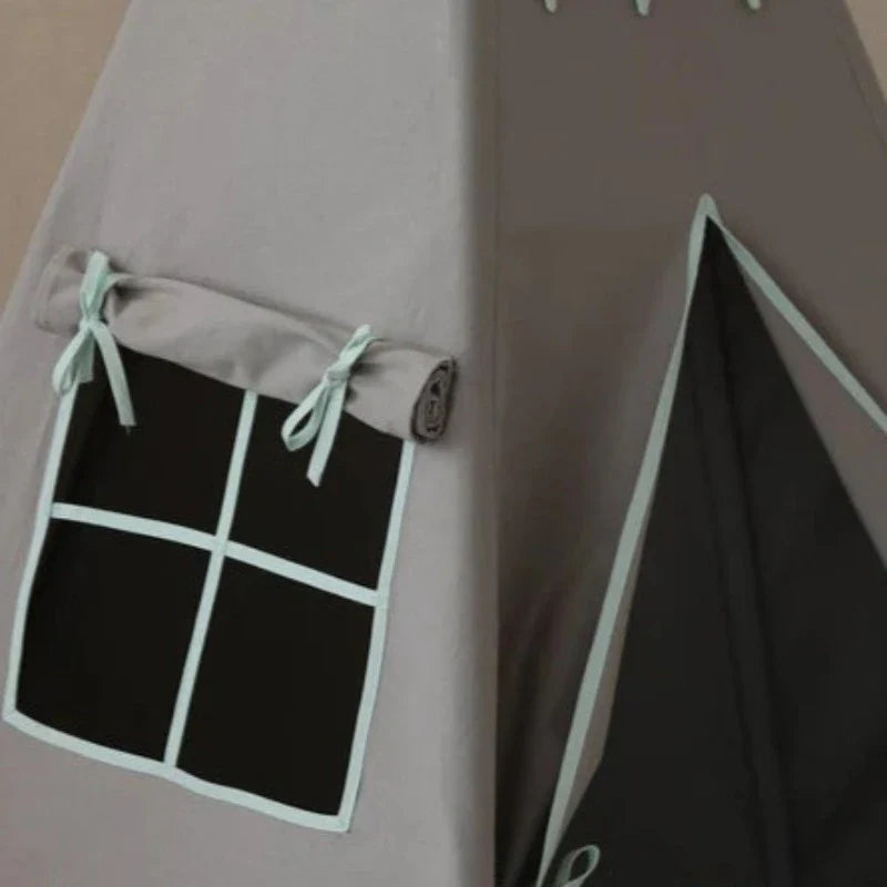 Ensemble tipi « Mint Love » avec Guirlande et Tapis