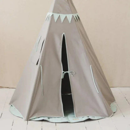 Ensemble tipi « Mint Love » avec Guirlande et Tapis