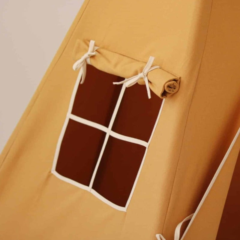 Ensemble Tipi et Tapis « Ocre »