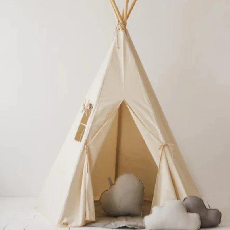 Ensemble Tipi et Tapis « beige »