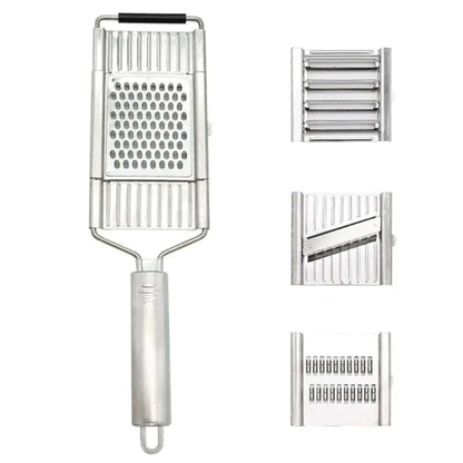 Trancheuse à légumes en acier inoxydable multifonctionnelle à 4 lames Shredders 4PC