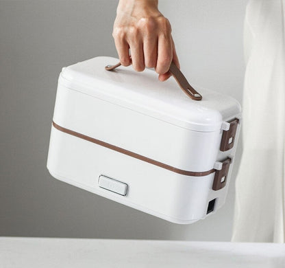 Lunch Box Chauffante Blanche