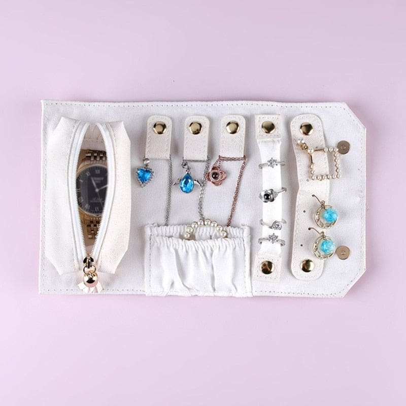 Trousse à bijoux marmotte pailletée