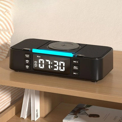 Réveil enceinte chargeur induction