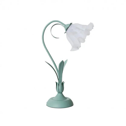 Lampe de Table Vintage à Fleurs Ajustable – Élégance Pratique et Design Inspiré de la Nature