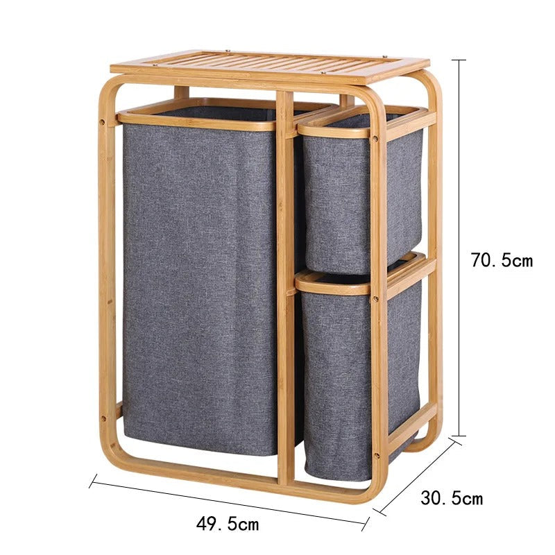 Panier à linge en bambou - CollectionBambou™