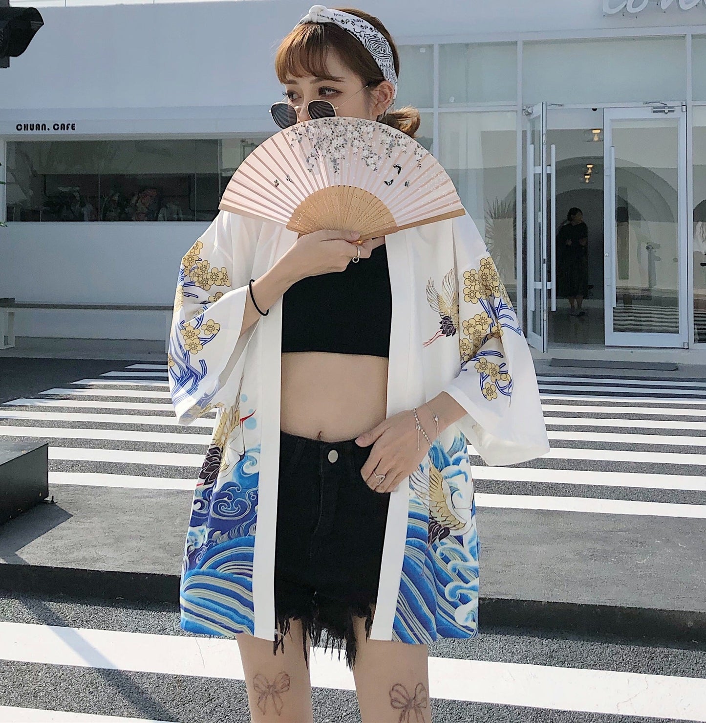 Kimono haori femme