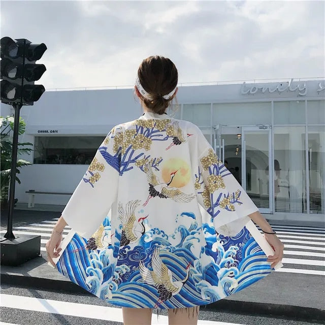 Kimono haori femme