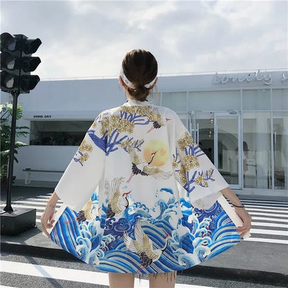 Kimono haori femme