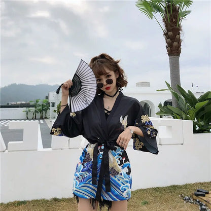 Kimono haori femme