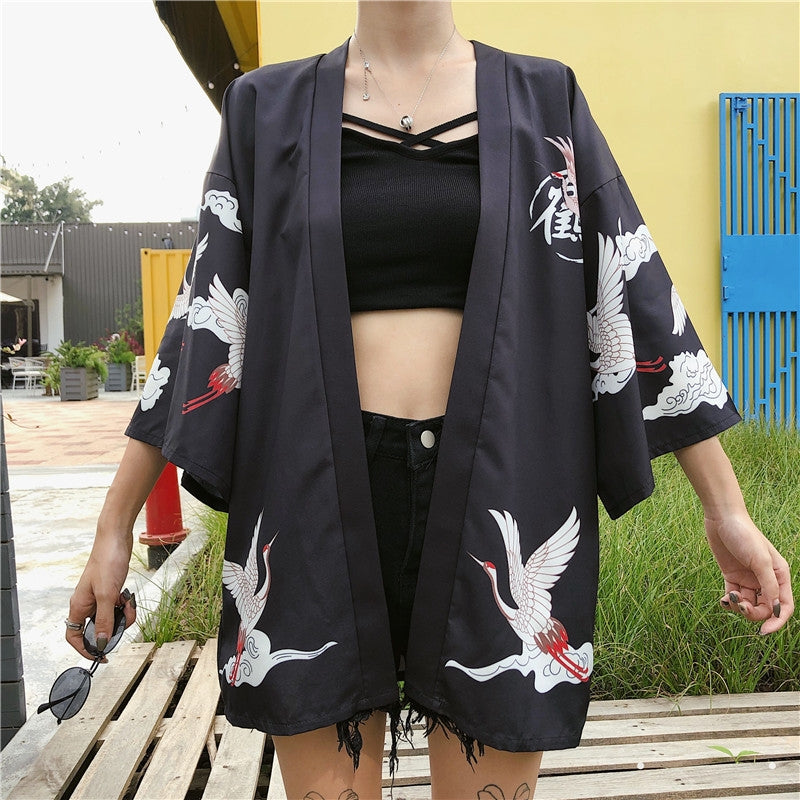 Haori femme style japonais