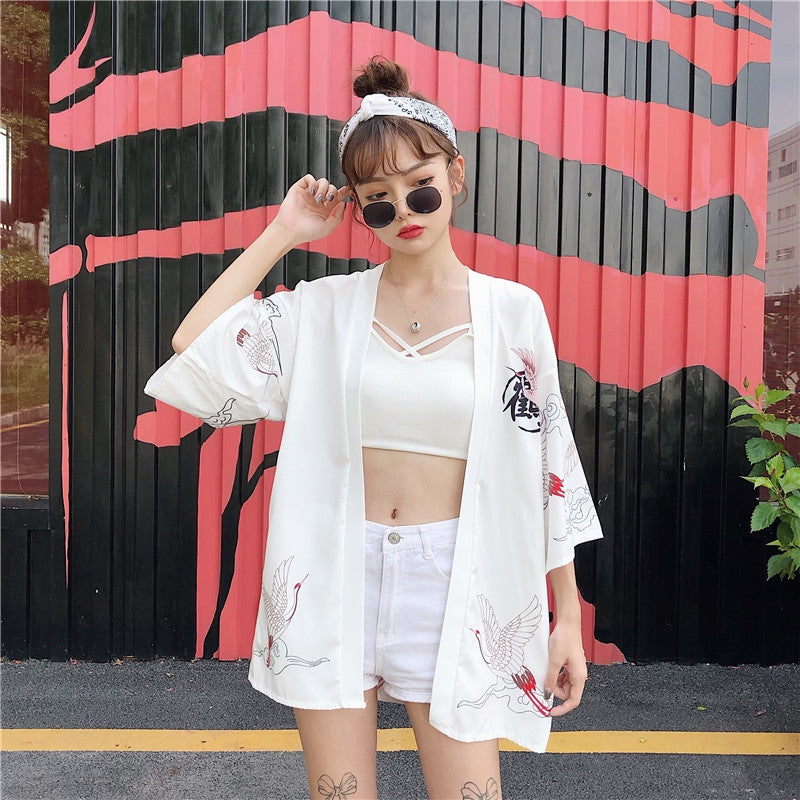 Haori femme style japonais