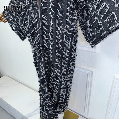 Robe kimono bleu
