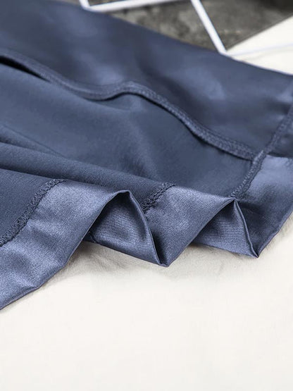 Pyjama En Satin Pour Femme "Mystère de Nuit"