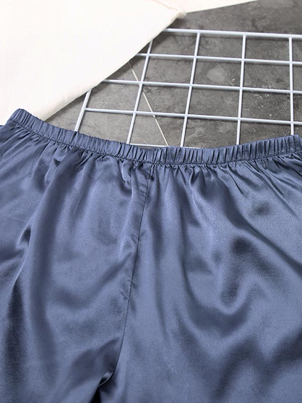Pyjama En Satin Pour Femme "Mystère de Nuit"