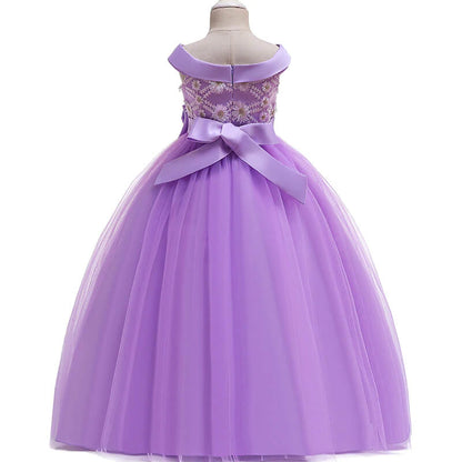 Robe de Princesse Mauve