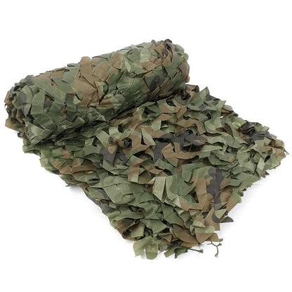 Voile d'Ombrage Rectangulaire de Style Camouflage Militaire