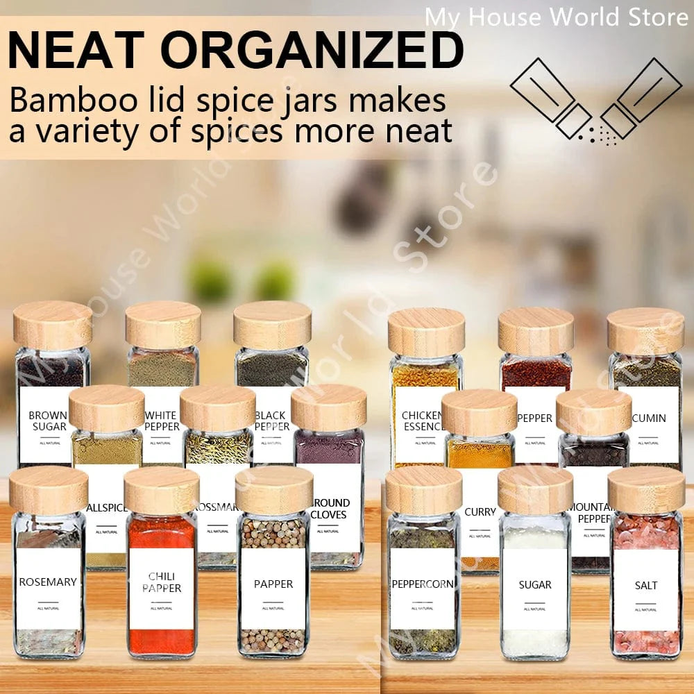Vous cherchez à organiser vos épices de façon écologique et pratique ? Découvrez notre Ensemble de Pots à Épices en Verre & Bambou.