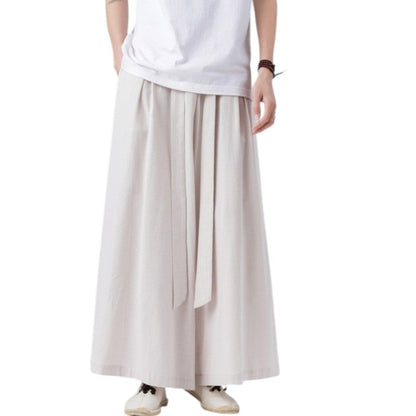 Pantalon large japonais homme
