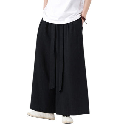 Pantalon large japonais homme